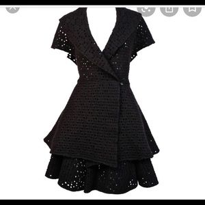 ALAIA Rare Vintage 90’s Sweater Coat/ Vest-Bergdorf Goodman Manhattan, NY 1993